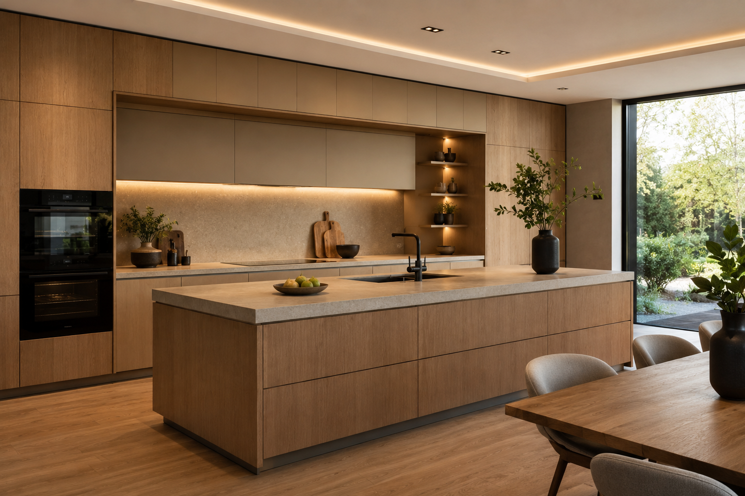 Warm Wood Tone Combinations Awesome German Kitchen Designs - 11 kitchen designs