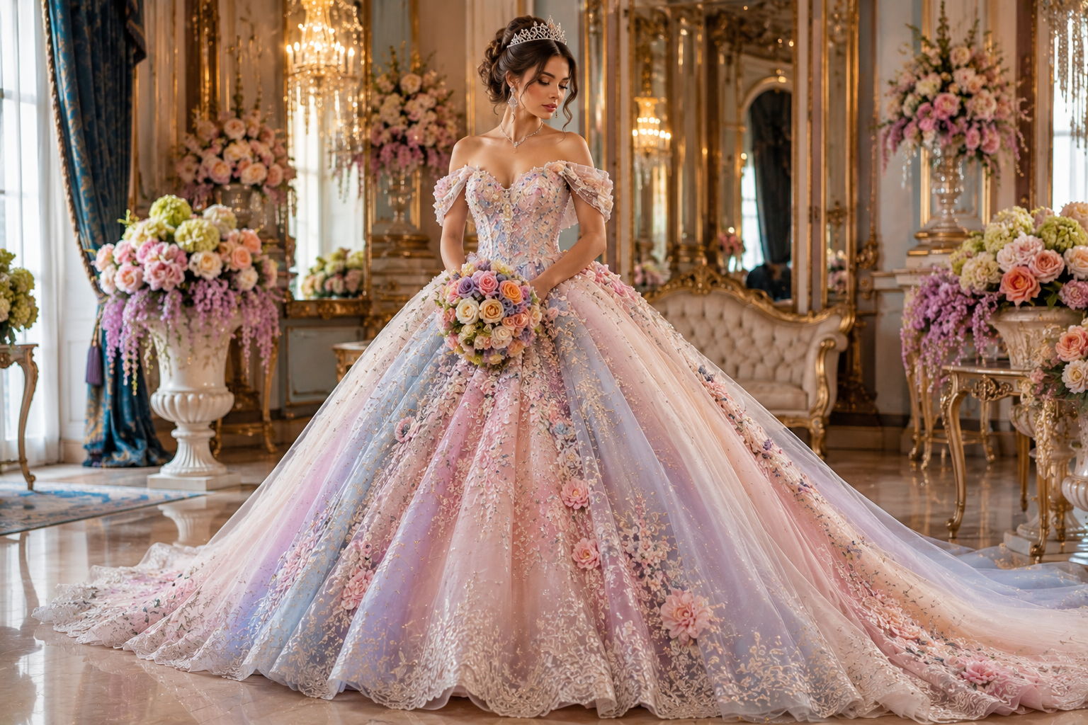 17 Breathtaking Wedding Dresses to Look like a real princess 2 What Makes a Wedding Dress Look Like a True Princess Gown 17 Breathtaking Wedding Dresses to Look like a real princess - 2 wedding dresses