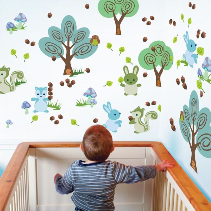 chalkframecabinet_1 Amazing and Catchy Wall Stickers for Home Decoration