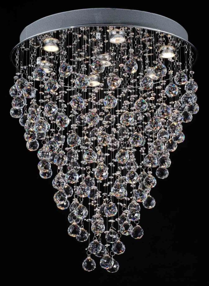 chandeliers-lighting12 Awesome and Dazzling Suspended Ceiling Decorations