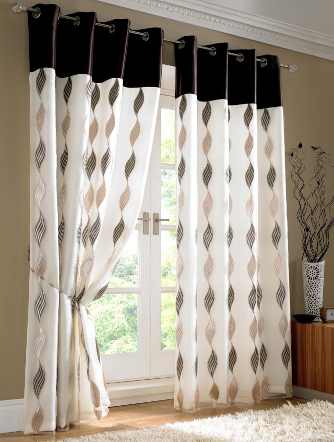 contemporary-curtain-design-2013-allhomedecors-com 20+ Awesome Images for the Latest Models of Curtains