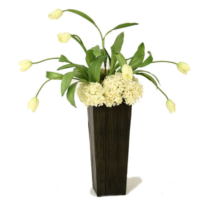 distinctive designs silk flowers and plants red tulips flowers