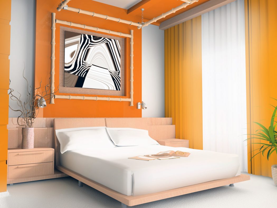 Fabulous Orange Bedroom Decorating Ideas and Designs 26 http://www.dreamstime.com/-image2663146