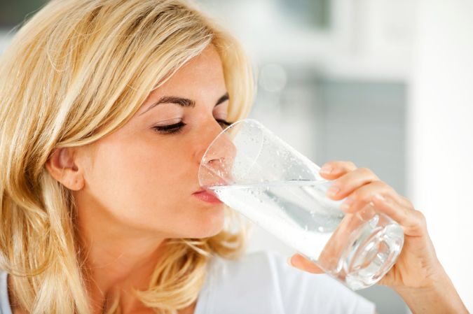 drink-water How to Lose Arm Fat