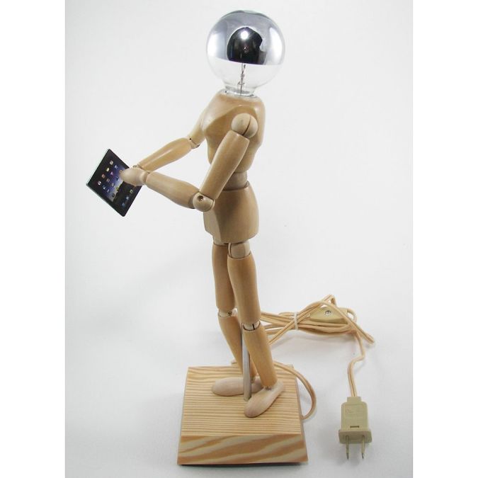 educated-robot 35 Amazing Robo Lamps for Your Children's Room