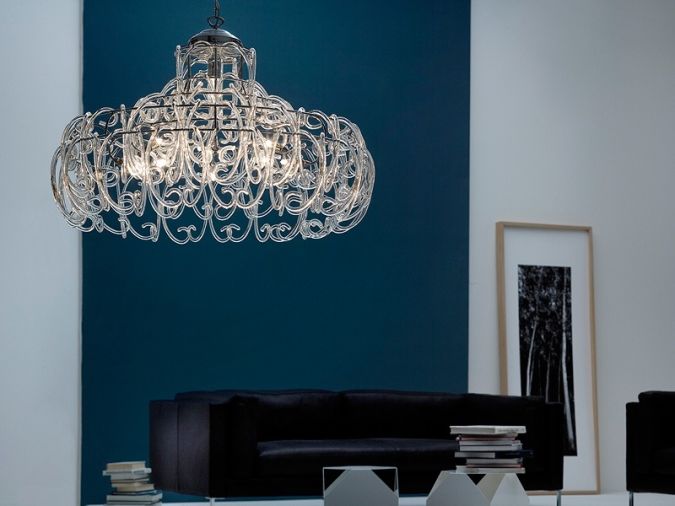 Awesome and Dazzling Suspended Ceiling Decorations 28 gemini-chandelier-pendant-lamp