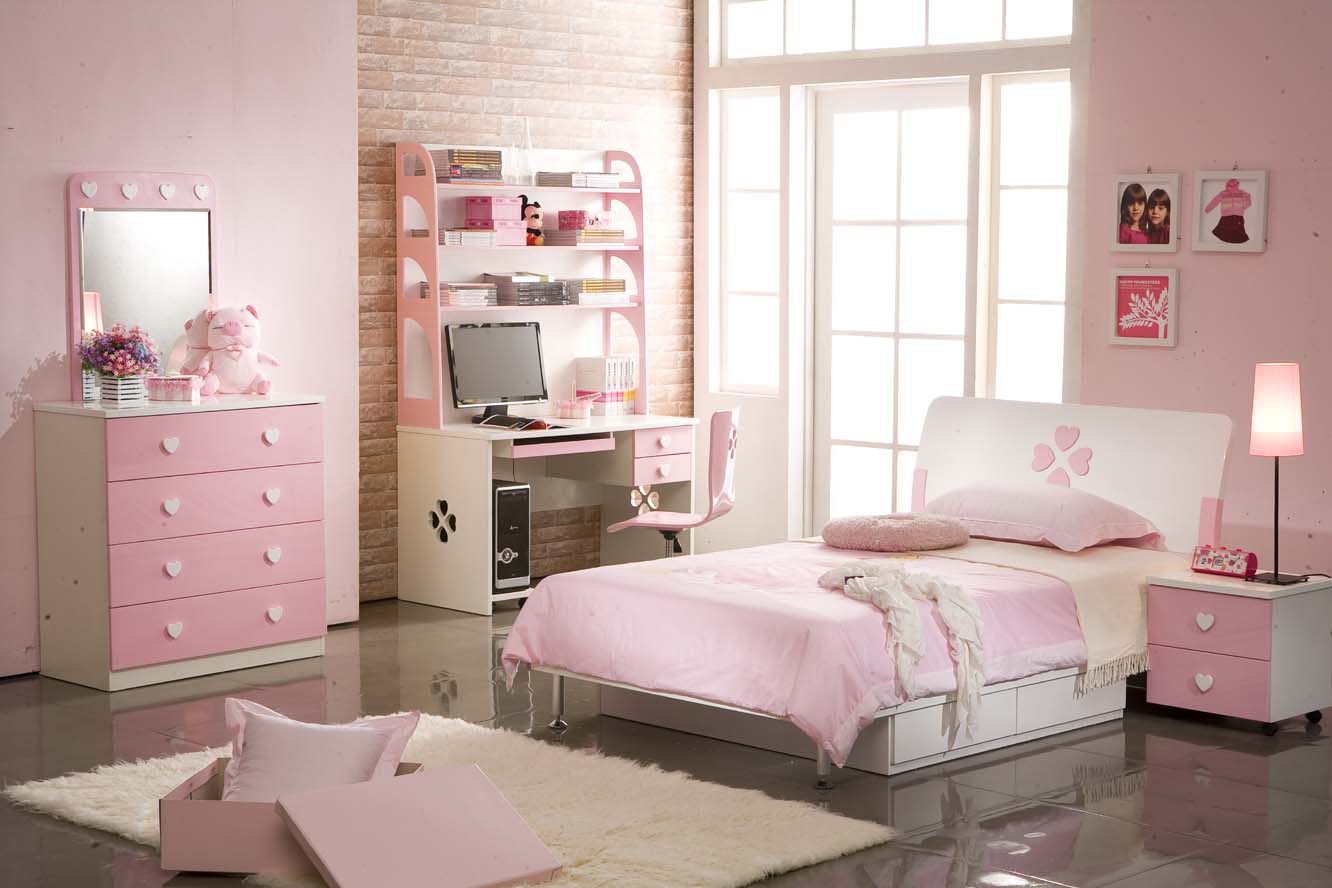 good looking sweet bedroom design for girl