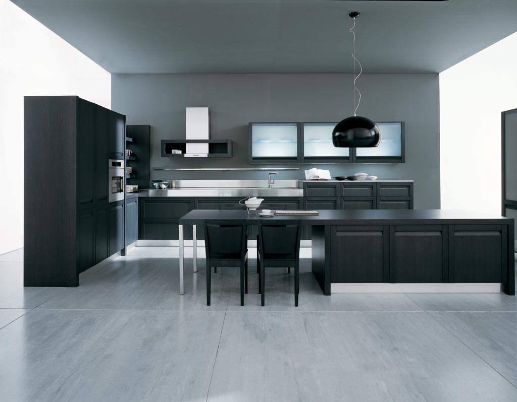 modern-and-minimalist-grey-kitchen-design-ideas Breathtaking And Stunning Italian Kitchen Designs