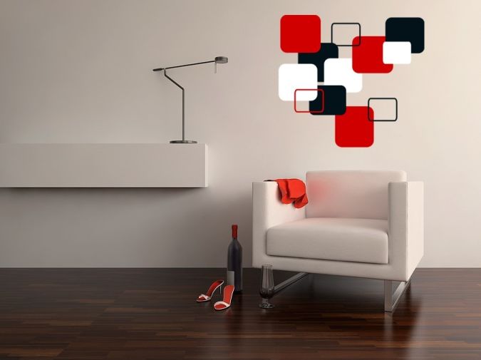 natural-cubist-wall-decals Amazing and Catchy Wall Stickers for Home Decoration