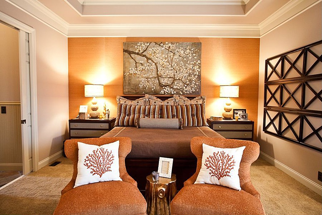 orange Fabulous Orange Bedroom Decorating Ideas and Designs