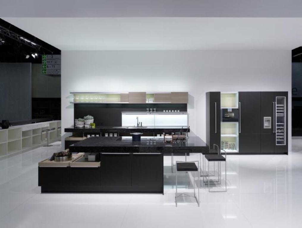 retro ultramodern kitchen design