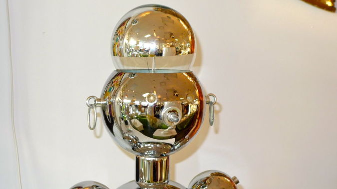robot head lamp