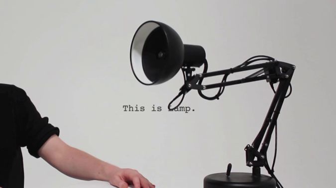 robot lamp