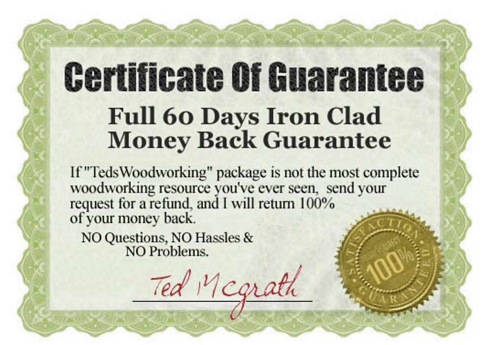 ted-woodworking-plans-guarantee How to Build Woodworking Projects Quickly & Easily on Your Own?