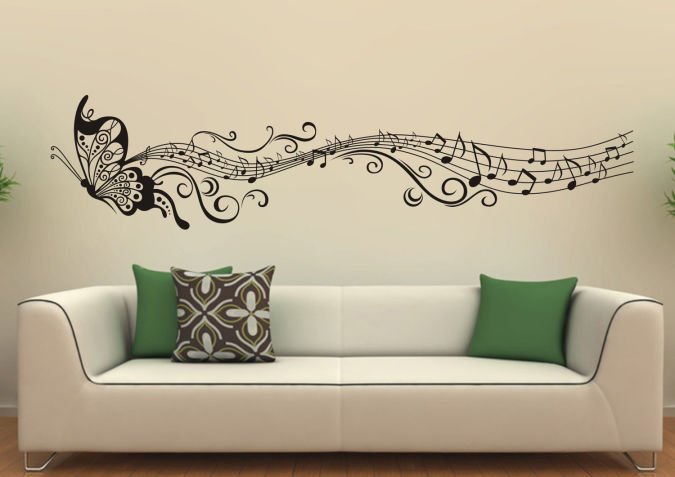 vinyl-wall-decor-sticker-home-decor Amazing and Catchy Wall Stickers for Home Decoration
