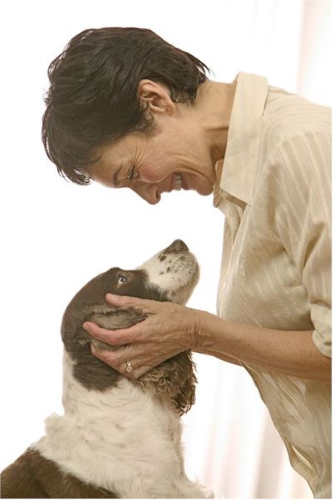 The Secrets of Training Dogs Are Now Revealed 8 woman looking at dog