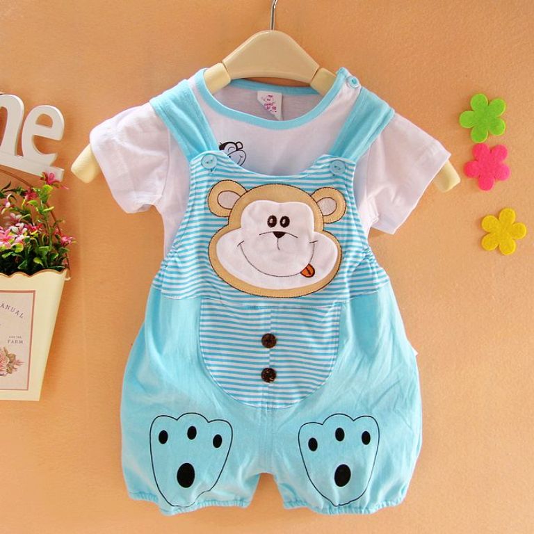 0-2-summer-newborn-clothes-100-infant-cotton-twinset Top 15 Cutest Baby Clothes for Summer
