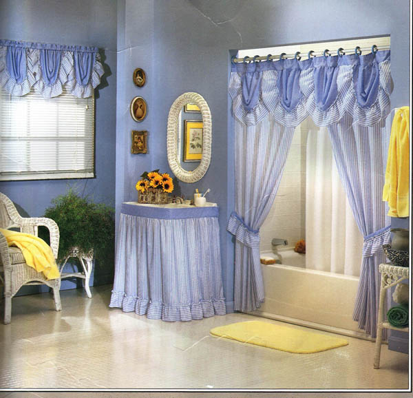 14 Curtains' Designs For Bathrooms And Showers