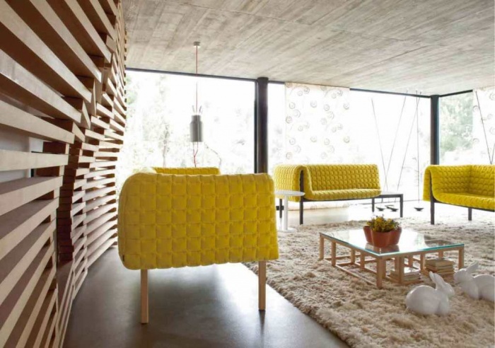 Discover the 10 Uncoming Furniture Trends 42 2014-Living-Room-Yellow-Seat-Sofa-Designe-Models-18
