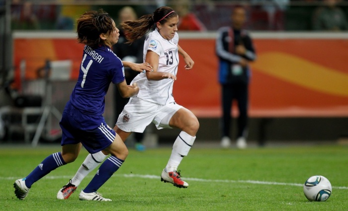 Alex Morgan Japan v USA FIFA Women World Cup