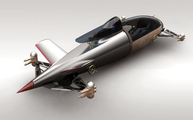 30 Creative and Breathtaking Car Design Ideas 32 BMW Hydrogen Salt Flat Racer