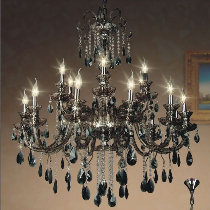 Brown-Crystal-chandeliers-free-shipping