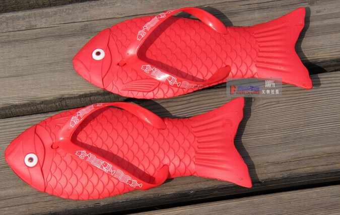 Free shipping Fish Slippers new fashion ladies slippers sandals eva sandals summer slippers