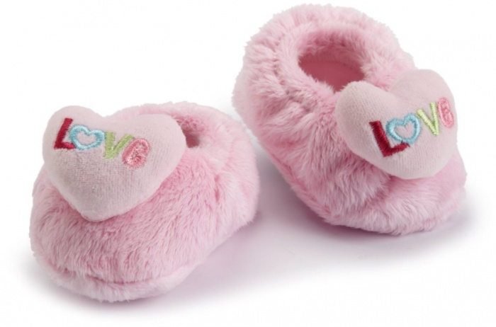 Gerber-Baby-Girls-Hearts-Velboa-Bootie1 TOP 10 Stylish Baby Girls Shoes Fashion
