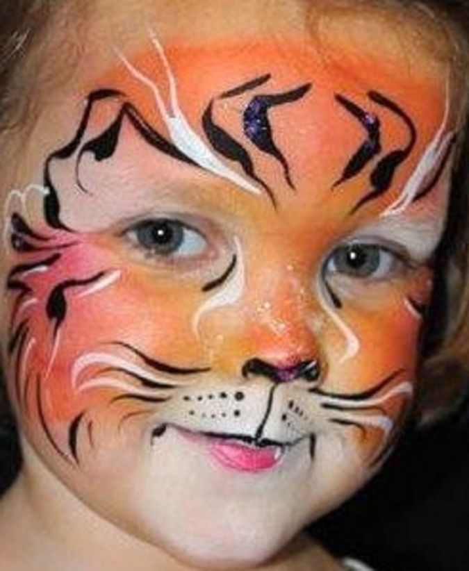 Interesting-Face-Painting-Plan-and-Concept Latest Make Up Art For Kids