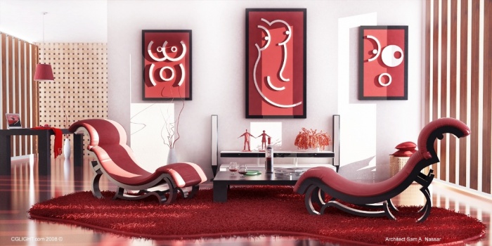 Interior-Red Discover the 10 Uncoming Furniture Trends
