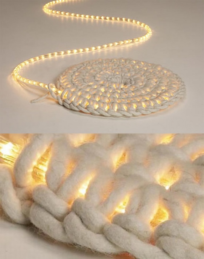 LED-carpet-light Exotic and Creative Carpet Designs for Your Unique Home
