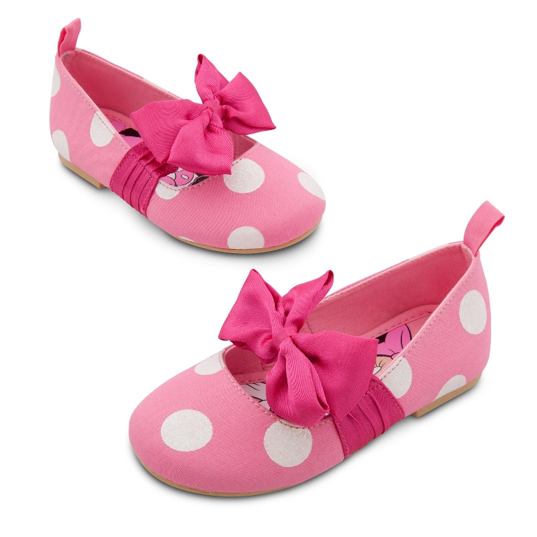 Minnie-Mouse-Flat-Shoes TOP 10 Stylish Baby Girls Shoes Fashion