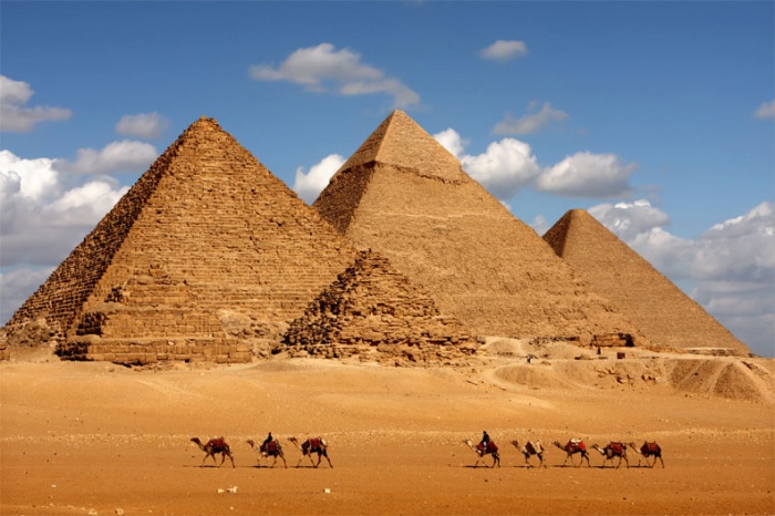 Pyramids-of-Egypt1 Egyptian Pyramids Architecture