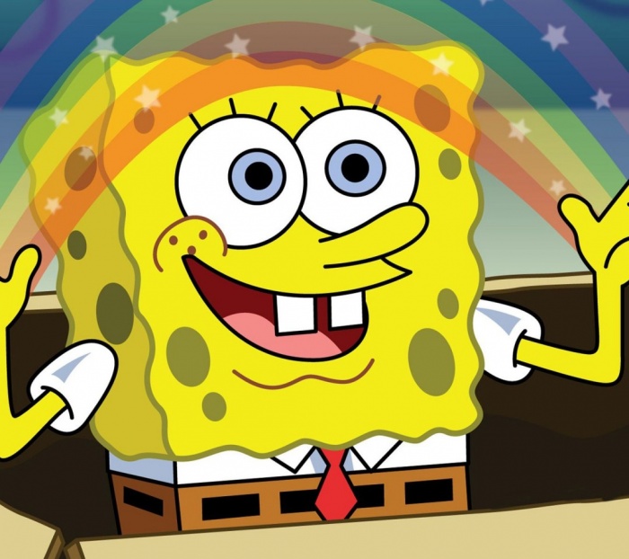 Spongebob-Rainbow American Animation Anime