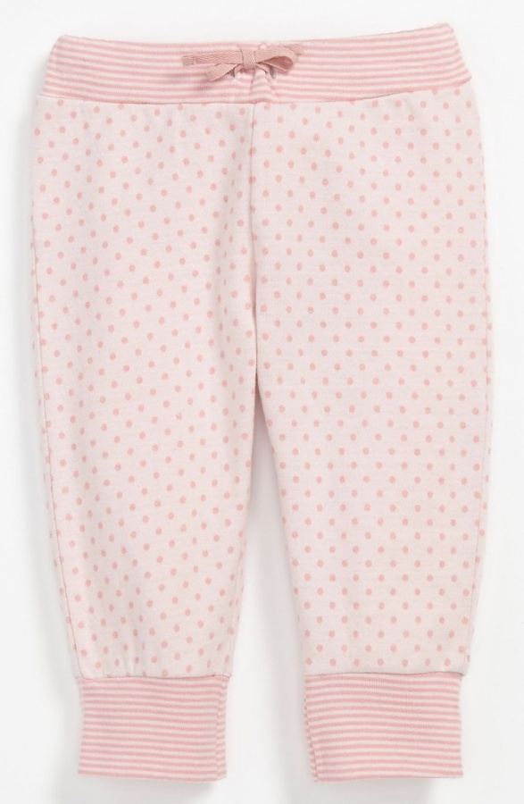 United-Colors-of-Benetton-Kids-Polka-Dot-Pants-Infant-Light-Pink-Dark-Pink-Dots-1 30 Cutest Baby Girl Pants