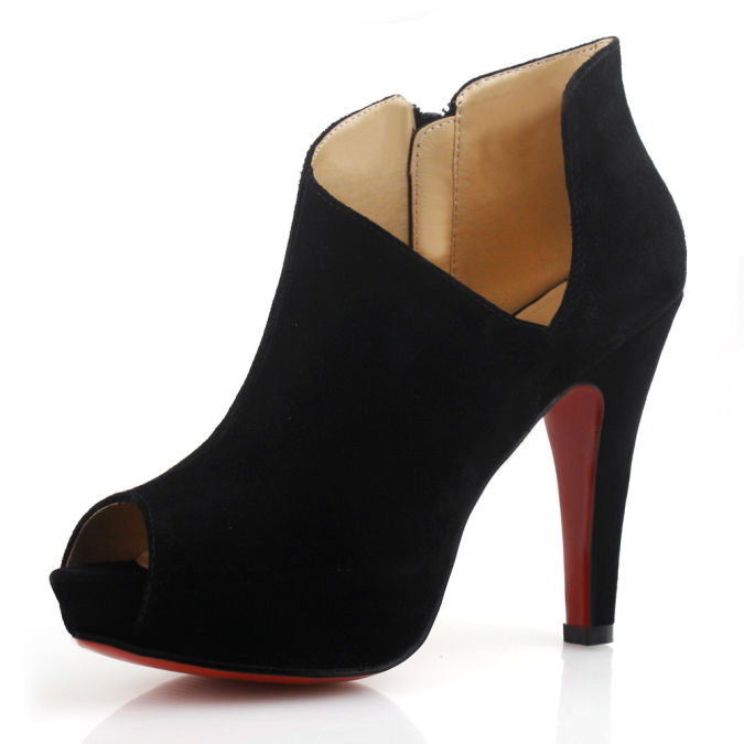 Women-s-shoes-2012-fashion-open-toe-shoe-platform-thick-heel-genuine-leather-cowhide-high-heeled Wearing High Heels Makes You Look Slimmer