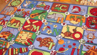 Kids' Rugs Are Not Just For Decoration, But An Educational Method 17 alphabet number rug1 Kids' Rugs Are Not Just For Decoration, But An Educational Method - 2