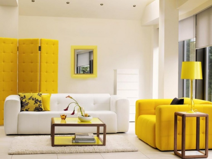 Discover the 10 Uncoming Furniture Trends 41 awesome-yellow-living-room-furniture