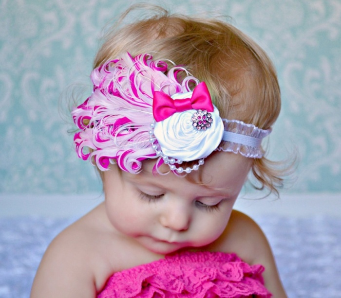 baby4 50 Gorgeous Kids Hair Accessories and Hairstyles