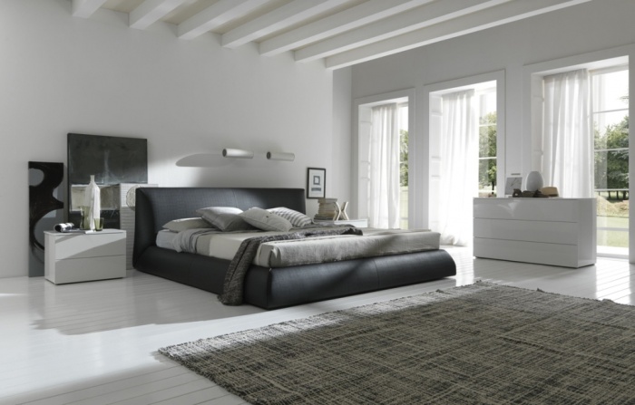 Fabulous and Breathtaking Bedroom Designs 41 black-and-white-bedroom-design-for-2013-design-guide