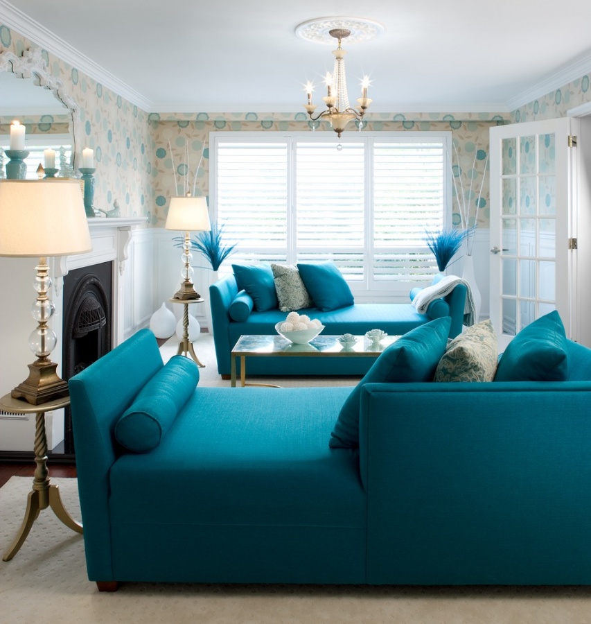 Discover the 10 Uncoming Furniture Trends 55 blue-living-room-interior-design-ideas