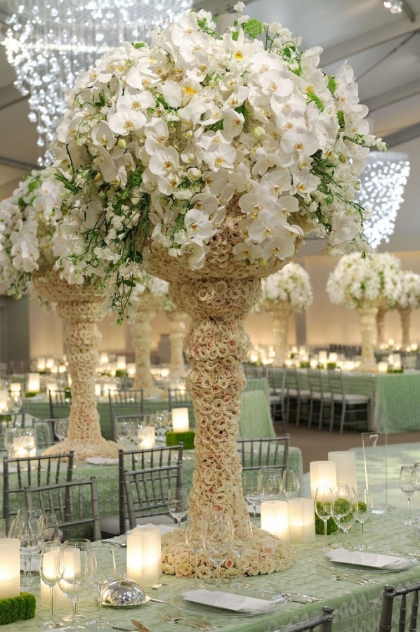 candle 50 Fabulous and Breathtaking Wedding Centerpieces