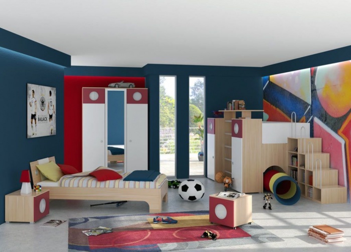 cool-toddler-bedroom-ideas-for-active-children-modern-kids-room Fascinating and Stunning Designs for Children's Bedroom