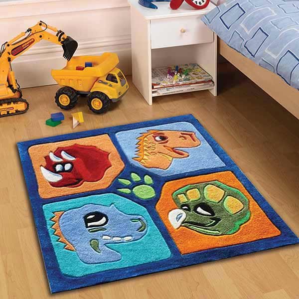 dino-rug-multi-0 Kids' Rugs Are Not Just For Decoration, But An Educational Method