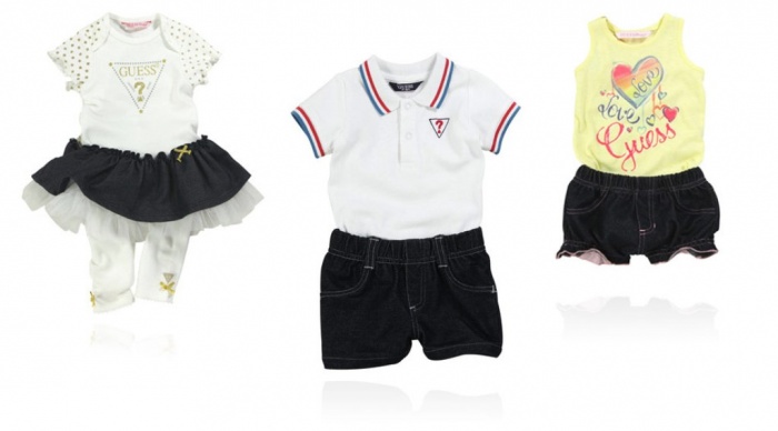guess-baby-ensemble Top 15 Cutest Baby Clothes for Summer