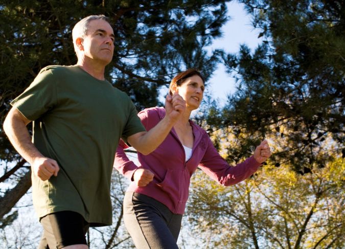 Is There a Natural Healing for Depression? 8 oldercouplerunning