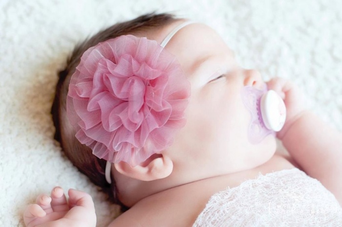 50 Gorgeous Kids Hair Accessories and Hairstyles 30 pink headband