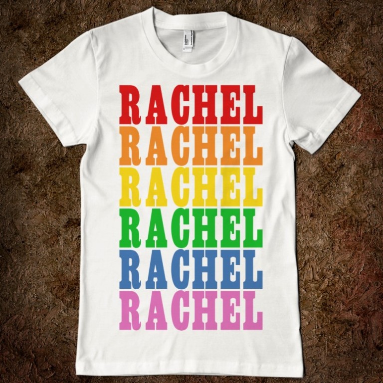 rainbow-name-rachael-t-shirt