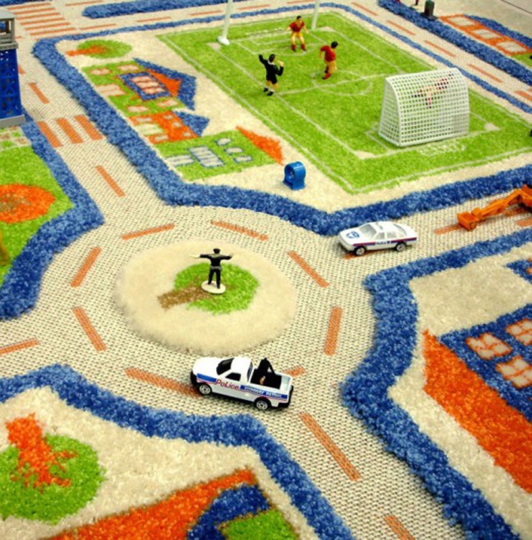 rug-kids-play-ground-idea Exotic and Creative Carpet Designs for Your Unique Home