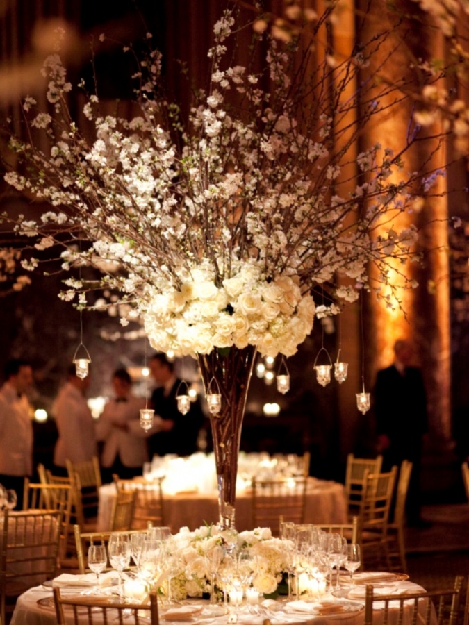 tall-centerpieces-2-tantawan-bloom-mel-barlow 50 Fabulous and Breathtaking Wedding Centerpieces